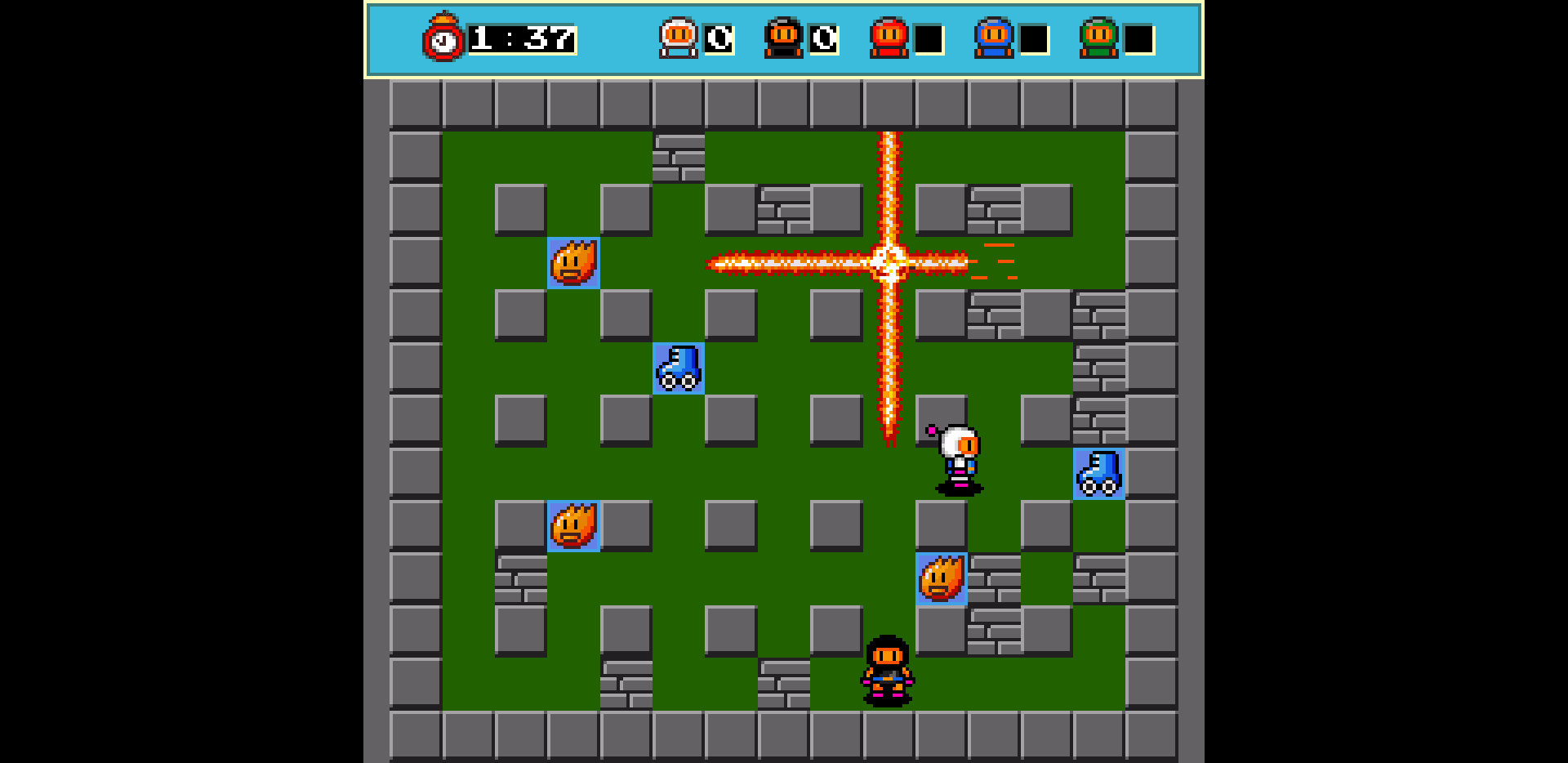 Real-time Multiplayer Bomberman