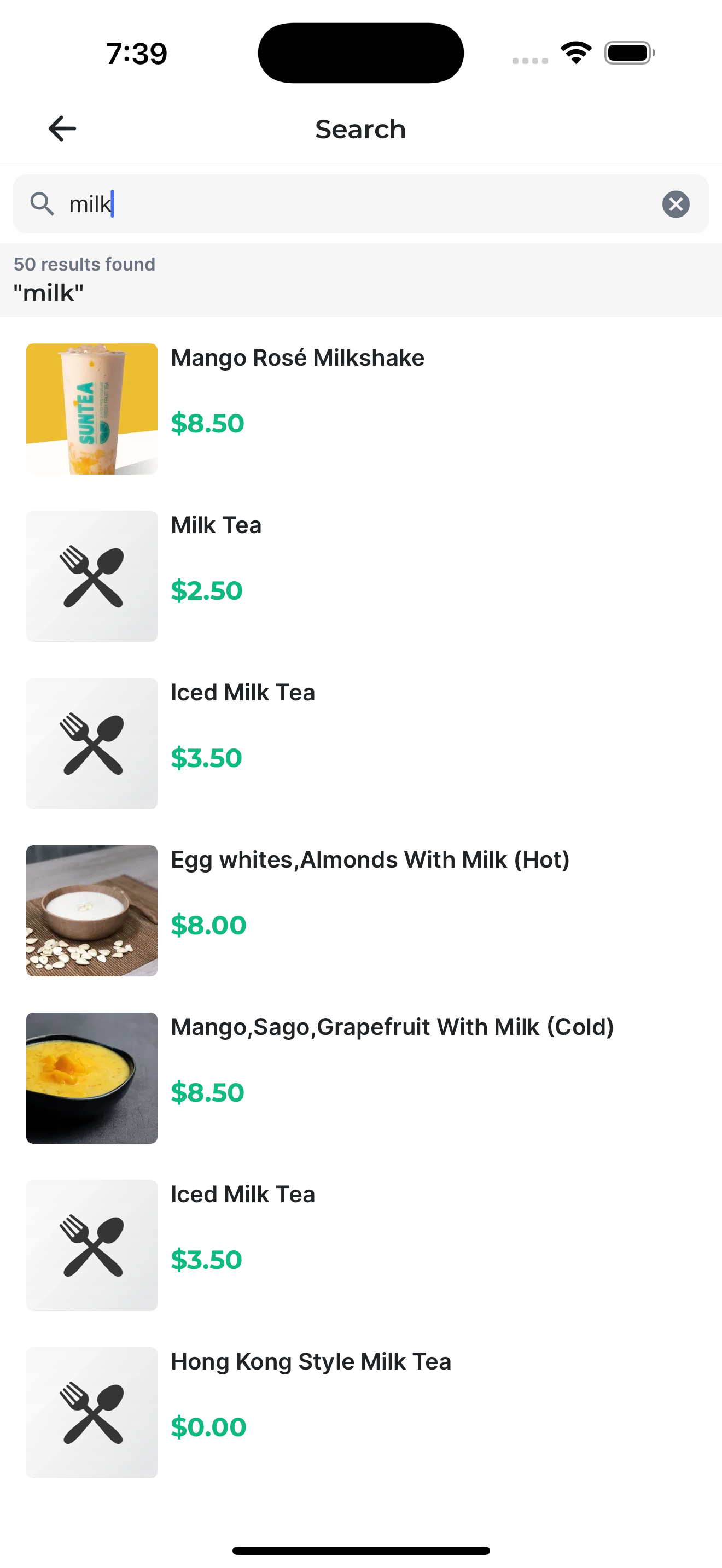 Search Functionality